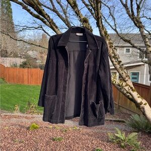 Vintage 100% Cotton Corduroy Chore Coat